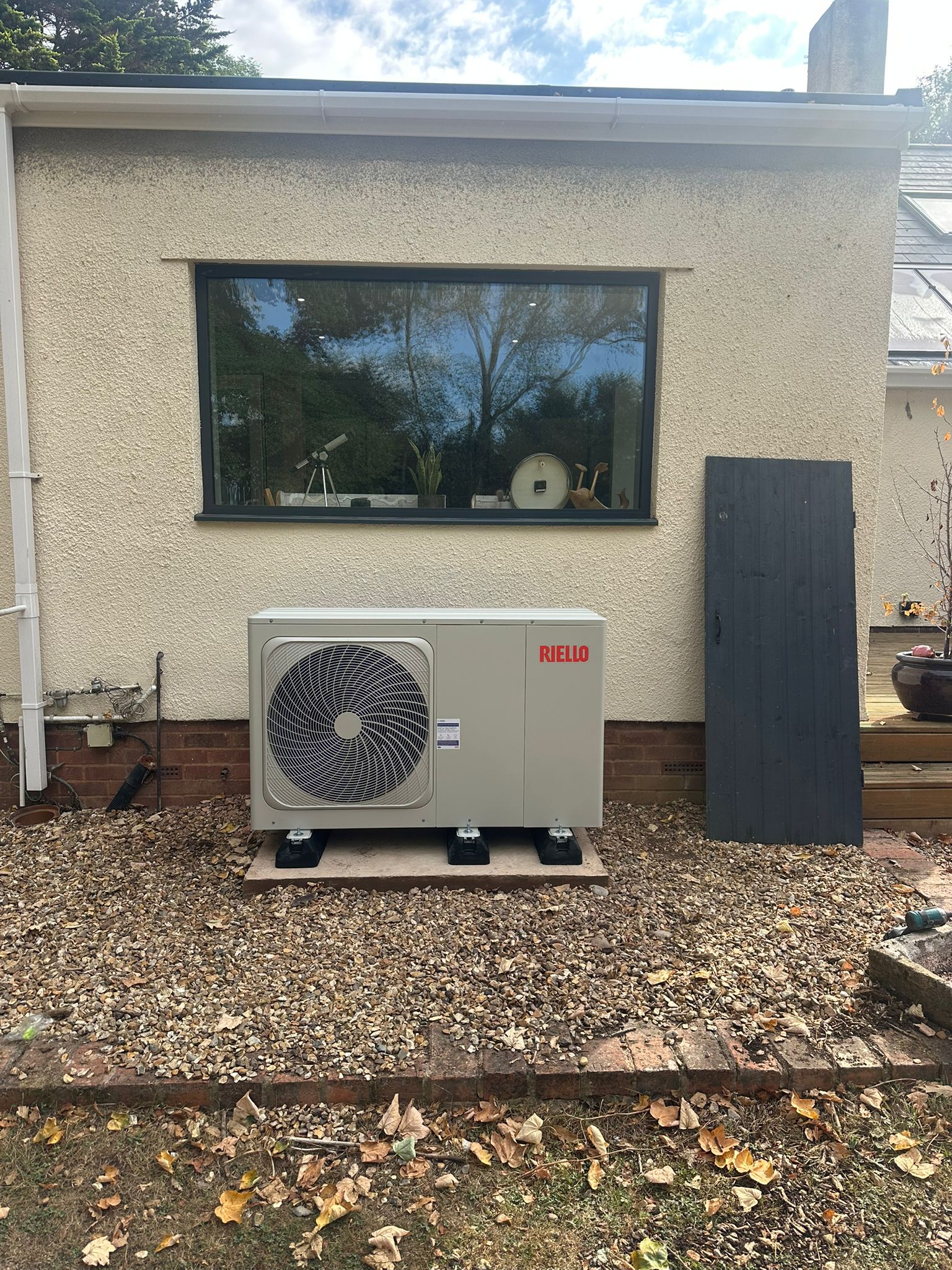 Outdoor unit install